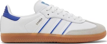 ADIDAS SAMBA OG WHITE LUCID BLUE