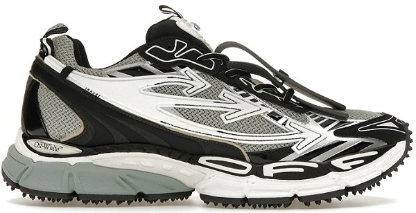 OFF-WHITE BE RIGHT BACK BLACK SILVER