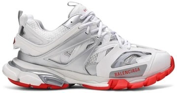 BALENCIAGA TRACK LED SNEAKER WHITE RED