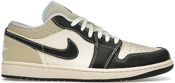 AIR JORDAN 1 LOW COCONUT MILK BLACK MUSLIN