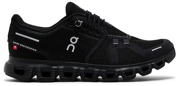 TÊNIS ON CLOUD 6 TRIPLE BLACK