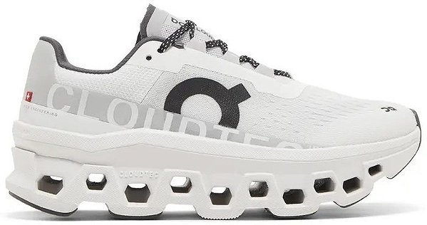 TÊNIS ON CLOUDMONSTER WHITE BLACK