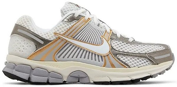 TÊNIS NIKE AIR ZOOM VOMERO 5 METALLIC PEWTER GOLD