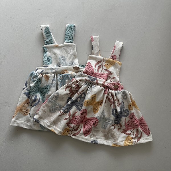 VESTIDO JARDINEIRA FELICIDADE