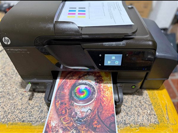 IMPRESSORA MULTIFUNCIONAL HP 8600 PRO COM BULK IN DE TINTA GRANDE INSTALADO