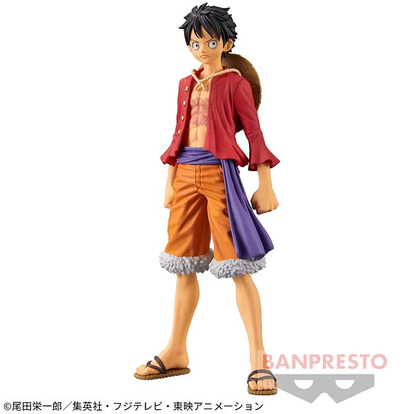 Figure One Piece - Monkey D. Luffy - The Grandline Men - Banpresto - PRONTA ENTREGA