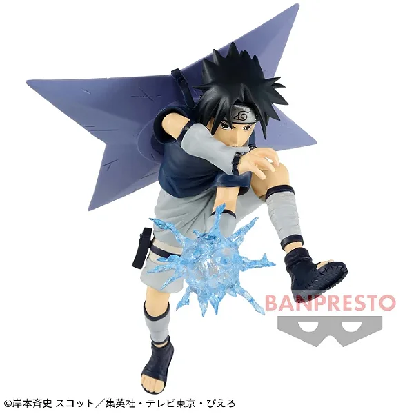 Figure Naruto - Uchiha Sasuke - Vibration Stars - Banpresto - PRONTA ENTREGA