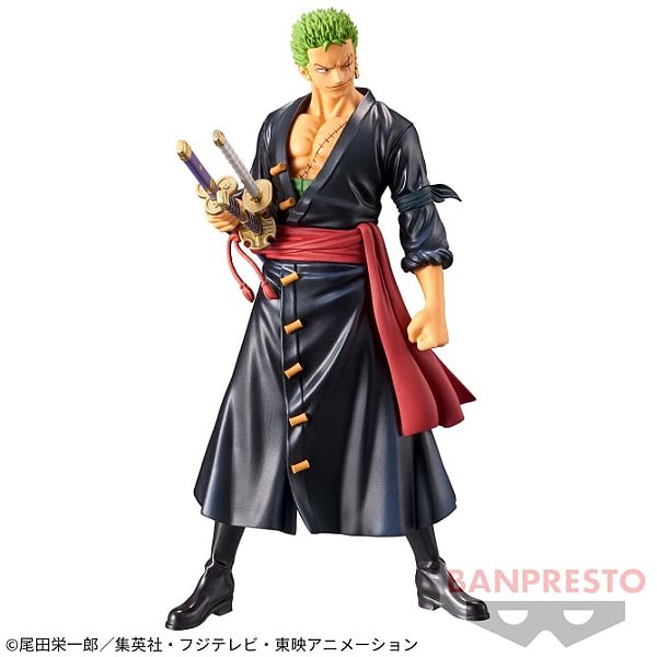 Figure One Piece - Roronoa Zoro - The Grandline Men Wano - Banpresto