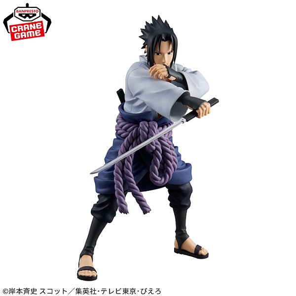 Figure Naruto Shippuden - Sasuke Uchiha - Grandista - Banpresto - PRONTA ENTREGA