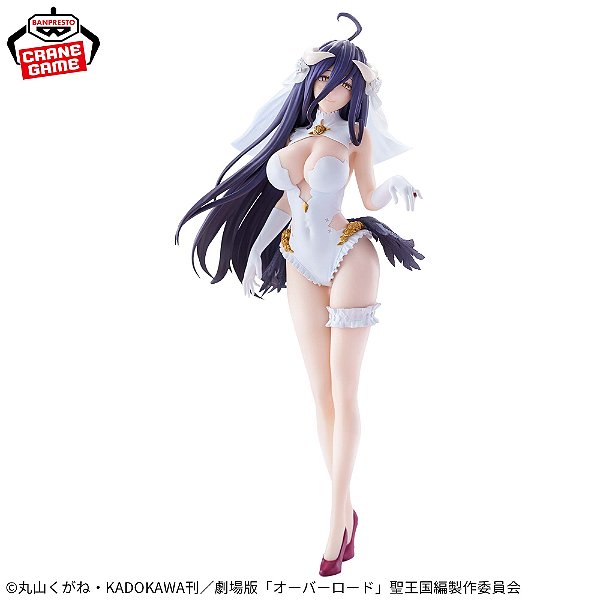 Figure Overlord - Albedo Wedding Ver. - Glitter&Glamours - Banpresto - RESERVA