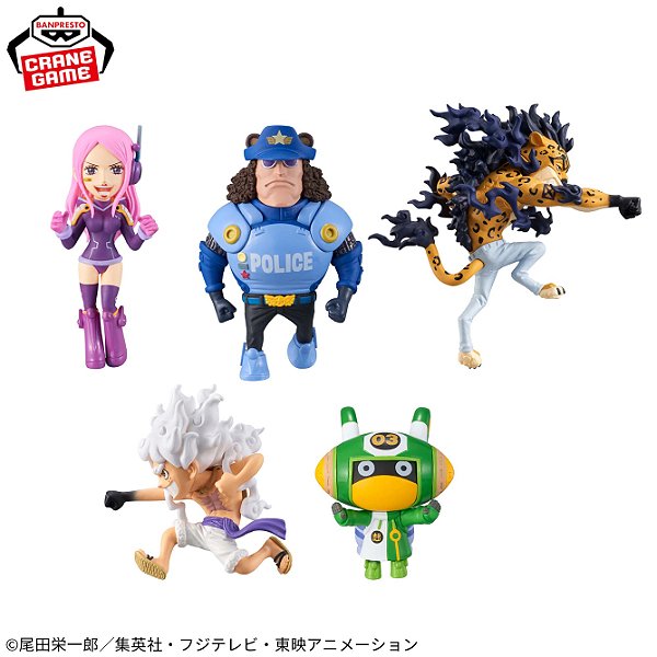 Set Mini Figure One Piece - Egghead 3 - WCF - Banpresto - RESERVA