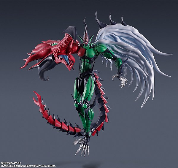 Action Figure Yu-Gi-Oh! GX - E-Hero Flame Wingman - S.H MonsterArts - Bandai (RESERVA)