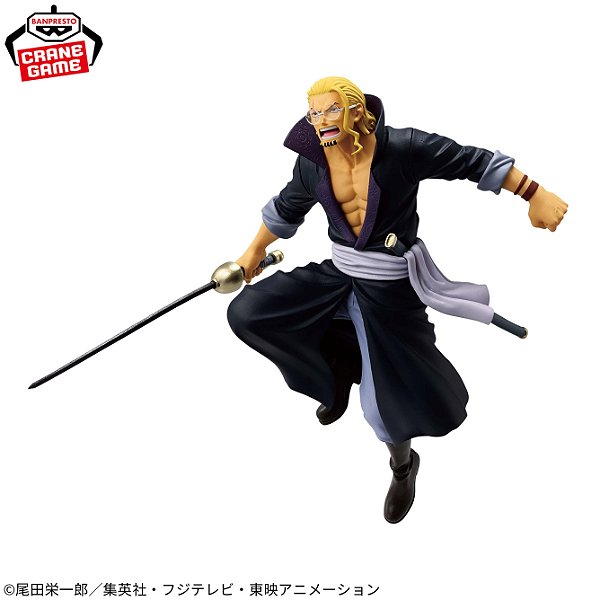 Figure One Piece - Silvers Rayleigh - Battle Record Collection - Banpresto (Reserva)