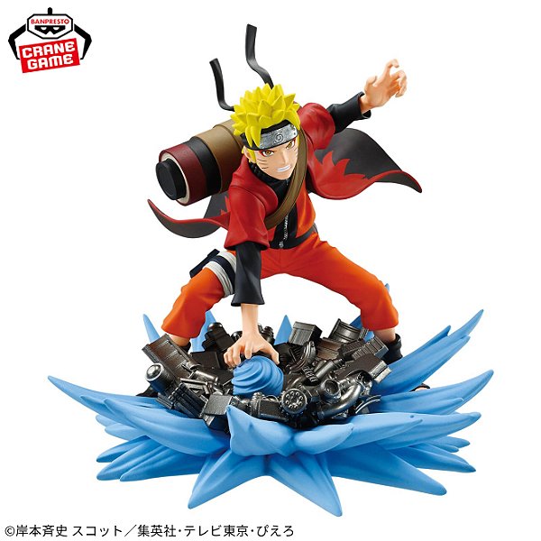 Figure Naruto Shippuden - Naruto Modo Sábio - Memorable Saga Special - Banpresto (Reserva)
