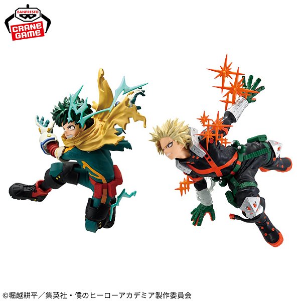 Figure My Hero Academia - Izuku Midoriya & Katsuki Bakugo - GiGO Limited Edition Ver. 3 - Banpresto (Reserva)