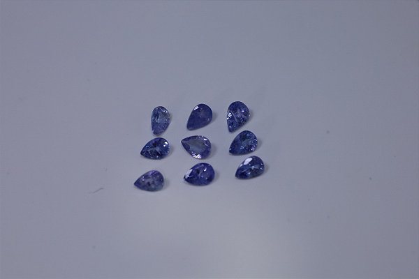 Tanzanita Natural de 0.67 a 0.95 Pontos, Lapidação Gota