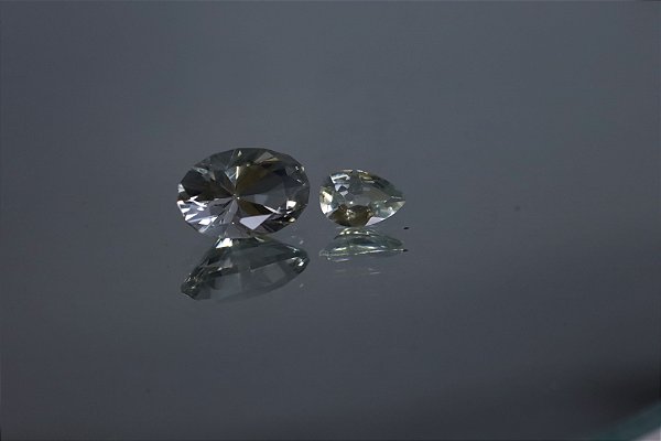 Prasiolita 10.42cts, 2.04cts