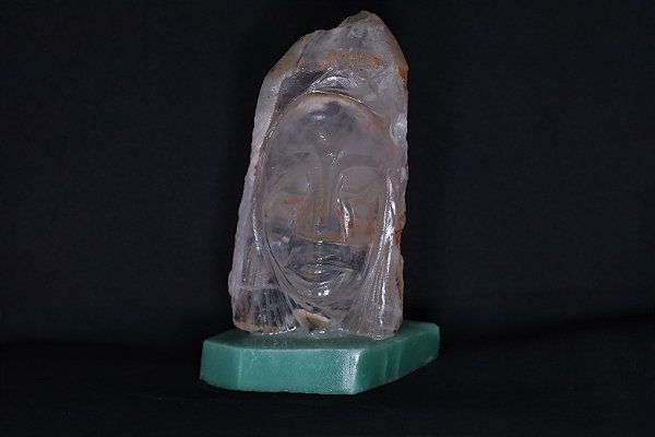 Indio de Cristal com 527g ALT 12.5cm