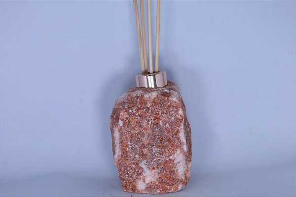 Difusor Calcita Laranja Kg 1.03 Alt 11cm
