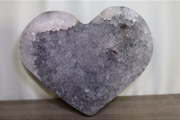 Coração de Ametista clara 2kg Lar 20cm