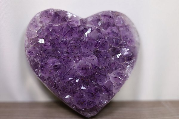 Coração de Ametista 1kg Lar 12cm