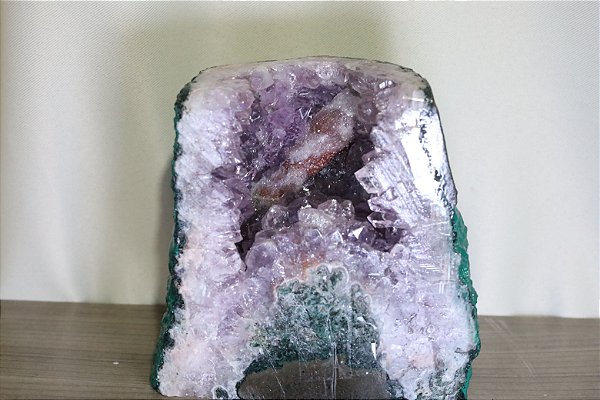 Ametista com Calcita 2kg Lar 13cm