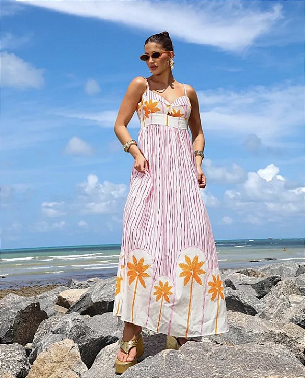 VESTIDO ISA ROSA