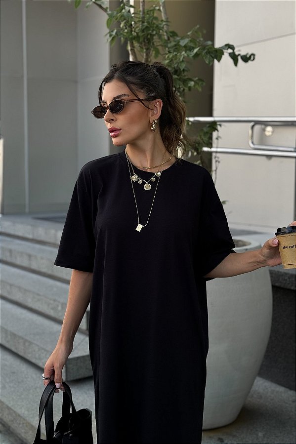VESTIDO ZARA PRETO