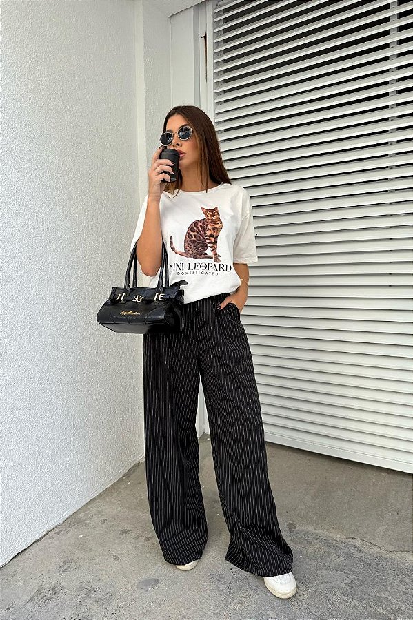 T-shirt Mini Leopard Off