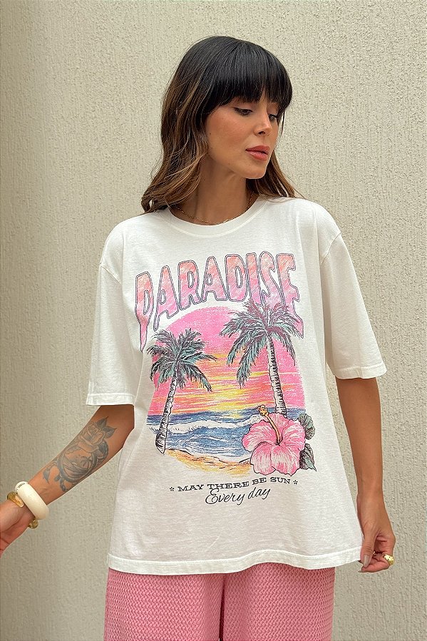 T-SHIRT OVERSIZED PREMIUM PARADISE