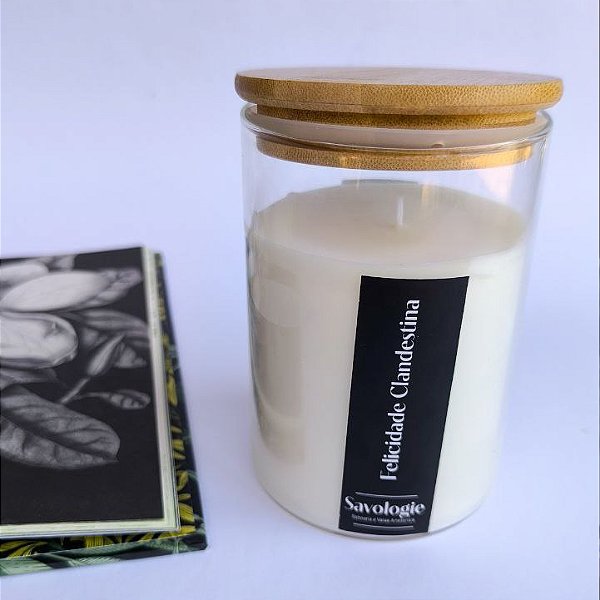 Vela Aromática Felicidade Clandestina 650g