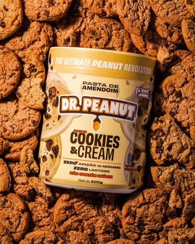 Dr. Peanut Cookies & Cream - 600g