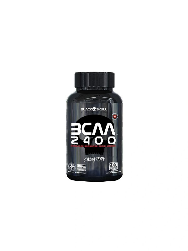 BCAA 2400 BlackSkull 100 cápsulas