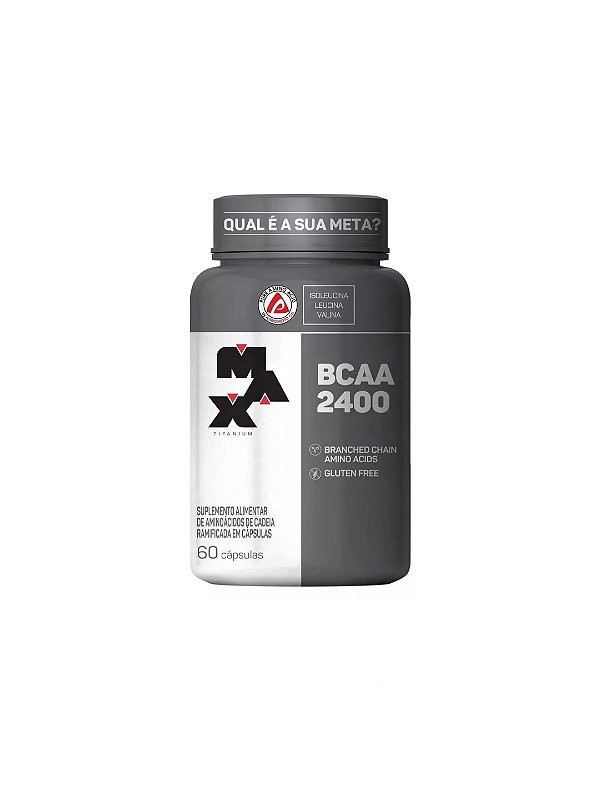 BCAA 2400 Max Titanium 60 cápsulas