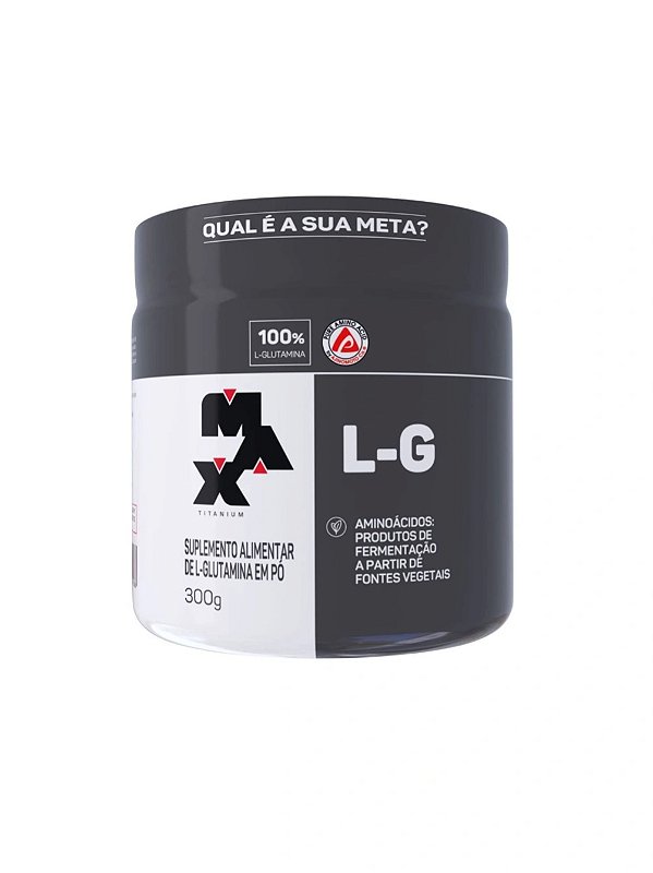 L-Glutamina 300g Max Titanium