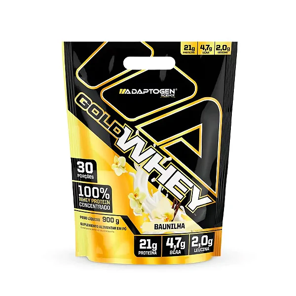 Gold Whey Adaptogen 900g - Refil