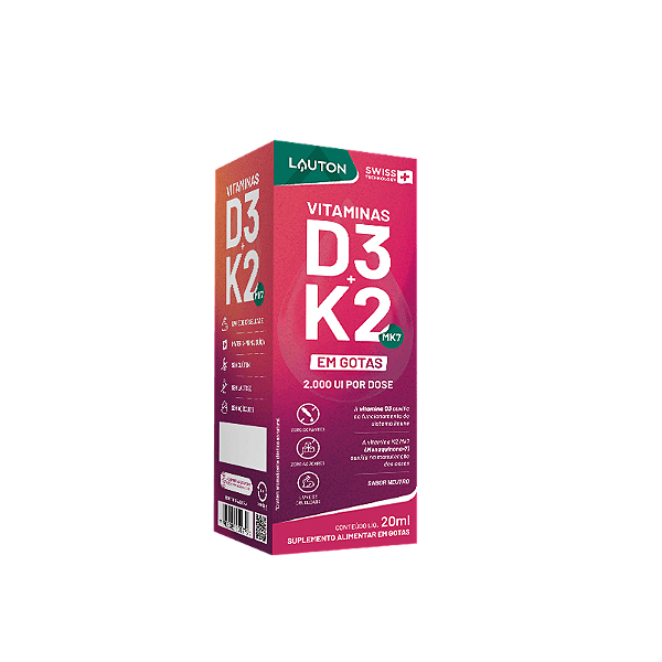 D3 + K2 l 30 ml - Lauton