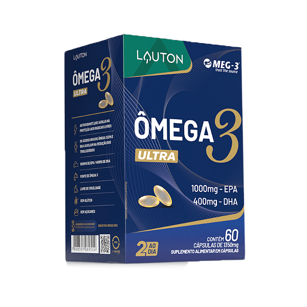 Omega 3 Ultra  l 60 capsulas - Lauton