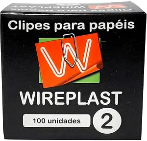 Clipes Galvanizado Aço 2/0 com 100 unidades