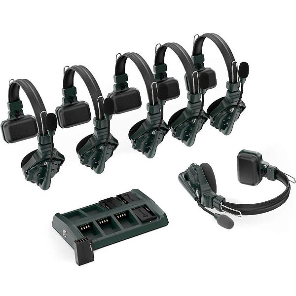 Hollyland Solidcom C1-6S Sistema Intercom Full-Duplex Sem Fio