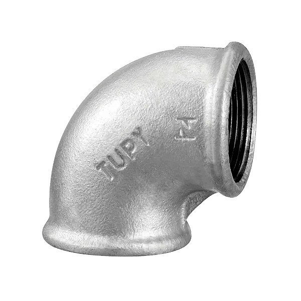 COTOVELO FERRO GALVANIZADO TUPY F 1.1/4 X 90