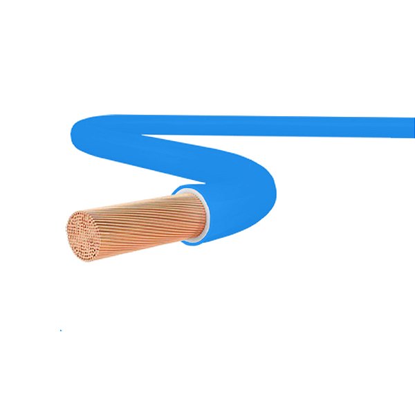CABO FLEXÍVEL 750V 4,00 MM AZUL
