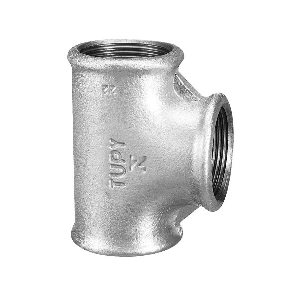 TEE FERRO GALVANIZADO  TUPY G  2.1/2