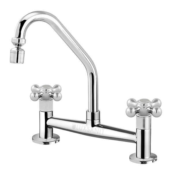 Misturador de Cozinha Mesa Bica Móvel 1/4 de volta C/ Articulador C52
