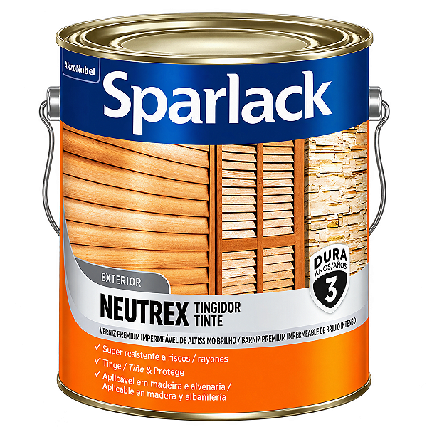 Sparlack Verniz Premium Mogno Neutrex 3,6l