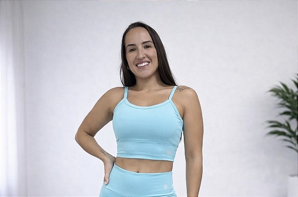 Top Alça Confort Treino Corrida - Tiffany