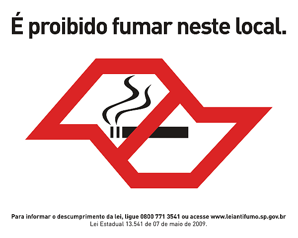 Placa Proibido Fumar-                              Dúvidas Chamar no WhatsApp