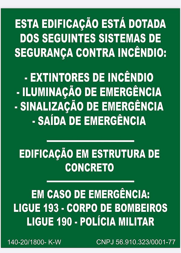 Placa Indicativa M1-     Dúvidas Chamar no WhasApp