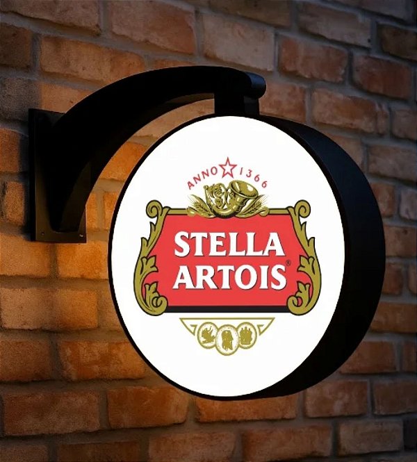 Luminoso Dupla Face Stella Artois