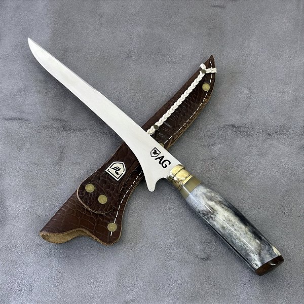 Faca Fileteira 8" - Inox 420c - Cabo Tradicional